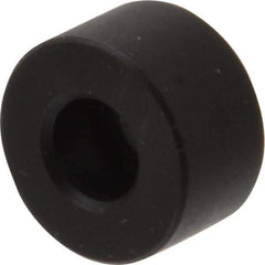 Fairlane - 3/8" OAL, 5/8" OD, Steel, Counterbored Rest Button - Black Oxide Coating - Exact Tool & Supply