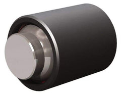 Fairlane - 10-32, 5/8" Thread Length, 5/16" Ball Diam, Flat Ball Pad Surface, Alloy Steel, Black Oxide, Base, Swivel Action Gripper Assemblies - 1/2" Diam, 5/8" Deep Thread, 5/16" Contact Diam, 1-1/16" Overall Height, High Speed Steel Ball - Exact Tool & Supply