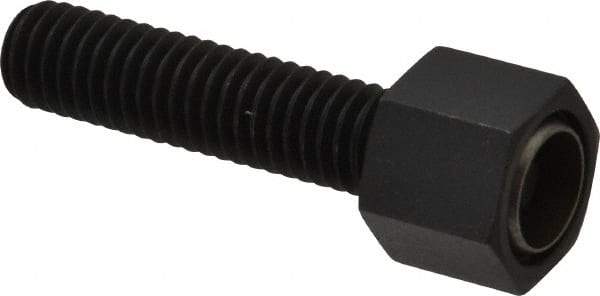 Fairlane - 3/8-16, 1-1/2" Thread Length, 1/2" Ball Diam, Alloy Steel, Hex Head, Swivel Action Gripper Assemblies - 1/2" Head Height, 5/8" Hex, Stainless Steel Ball - Exact Tool & Supply