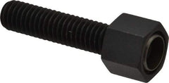 Fairlane - 3/8-16, 1-1/2" Thread Length, 1/2" Ball Diam, Alloy Steel, Hex Head, Swivel Action Gripper Assemblies - 1/2" Head Height, 5/8" Hex, Stainless Steel Ball - Exact Tool & Supply