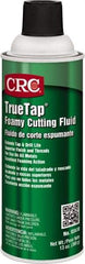 CRC - TrueTap Foamy, 16 oz Aerosol Cutting & Tapping Fluid - Straight Oil, For Drilling, Reaming, Sawing, Shearing, Threading, Turning - Exact Tool & Supply