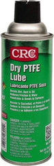 CRC - 16 oz Aerosol Dry Film with PTFE Penetrant/Lubricant - White, -40°F to 450°F, Food Grade - Exact Tool & Supply