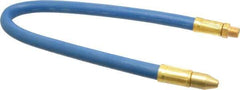 Coilhose Pneumatics - 18" Hose Length, 1/8" Nozzle Diam, 1/4" Hose ID, Coolant Hose - 1/8" NPT For Mist Coolant Systems - Exact Tool & Supply