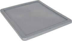 Rubbermaid - 23.8" Long x 19.8" Wide x 1" High Gray Lid - For Use with Rubbermaid - 1731, 1732 - Exact Tool & Supply