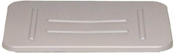 Rubbermaid - 22" Long x 16.5" Wide x 0.8" High Gray Lid - For Use with Rubbermaid - 3349 - Exact Tool & Supply
