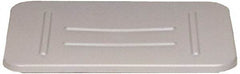 Rubbermaid - 22" Long x 16.5" Wide x 0.8" High Gray Lid - For Use with Rubbermaid - 3349 - Exact Tool & Supply