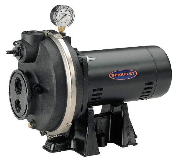 Berkeley - Jet Pumps Horsepower: 1-1/2 Shut Off Feet: 50 (Feet) - Exact Tool & Supply