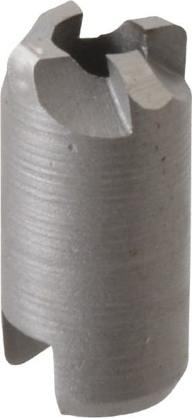 Made in USA - 4 Flutes, 1/4" Diam, 1/8" Pilot Hole Diam, High Speed Steel Reverse Counterbore - Exact Tool & Supply