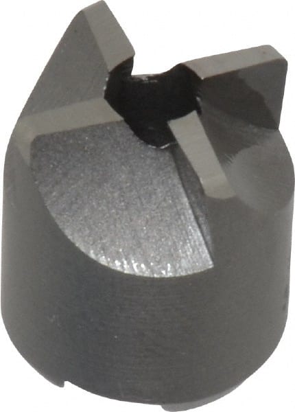 Made in USA - 4 Flutes, 9/16" Diam, 3/16" Pilot Hole Diam, High Speed Steel Reverse Counterbore - Exact Tool & Supply