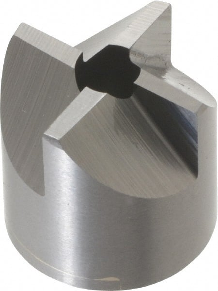 Made in USA - 4 Flutes, 5/8" Diam, 3/16" Pilot Hole Diam, Solid Carbide Reverse Counterbore - Exact Tool & Supply