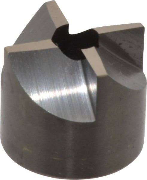 Made in USA - 4 Flutes, 3/4" Diam, 1/4" Pilot Hole Diam, Solid Carbide Reverse Counterbore - Exact Tool & Supply