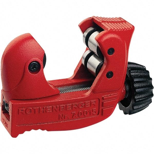 Rothenberger - 1/8" to 1-1/8" Pipe Capacity, Tube Cutter - Cuts Copper, 3-1/4" OAL - Exact Tool & Supply