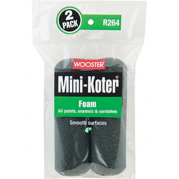 Wooster Brush - Paint Roller Covers Type: Mini Roller Nap Size (Inch): 1/4 - Exact Tool & Supply