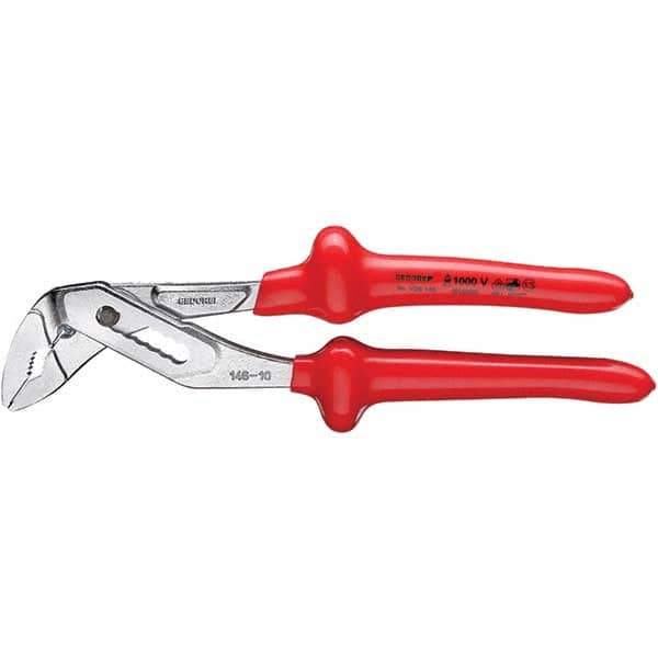 Gedore - Tongue & Groove Pliers Type: Quick-Adjusting Pliers Overall Length Range: 9" - 11.9" - Exact Tool & Supply