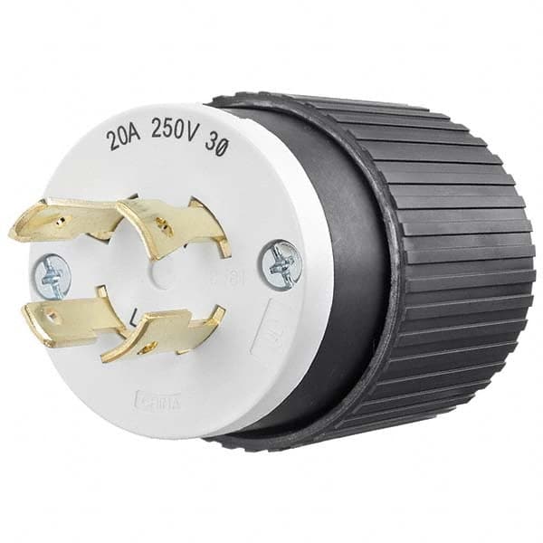 Bryant Electric - Twist Lock Plugs & Connectors Connector Type: Plug Grade: Industrial - Exact Tool & Supply