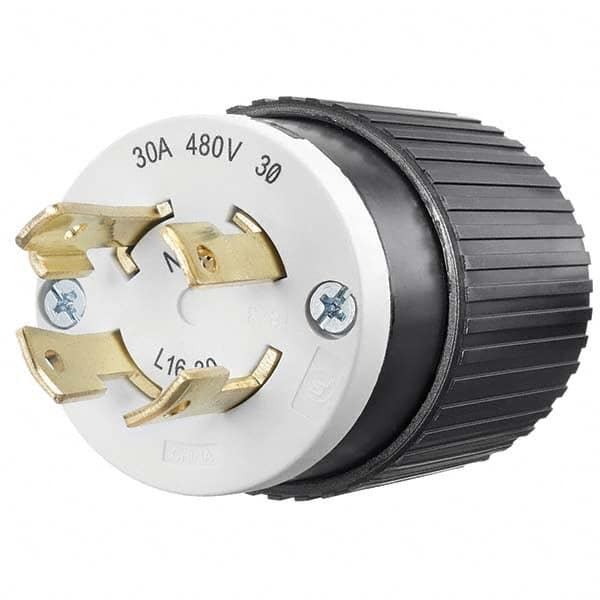 Bryant Electric - Twist Lock Plugs & Connectors Connector Type: Plug Grade: Industrial - Exact Tool & Supply