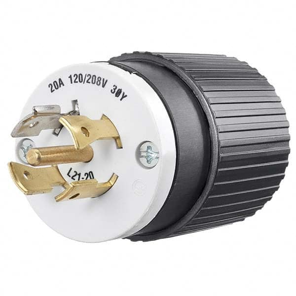Bryant Electric - Twist Lock Plugs & Connectors Connector Type: Plug Grade: Industrial - Exact Tool & Supply
