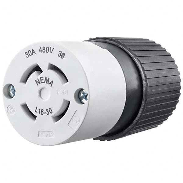 Bryant Electric - Twist Lock Plugs & Connectors Connector Type: Connector Grade: Industrial - Exact Tool & Supply