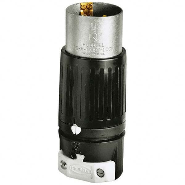 Bryant Electric - Twist Lock Plugs & Connectors Connector Type: Plug Grade: Industrial - Exact Tool & Supply