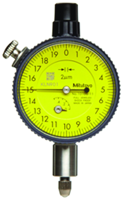 0.5MM 0.002MM DIAL IND W/FLAT BACK - Exact Tool & Supply