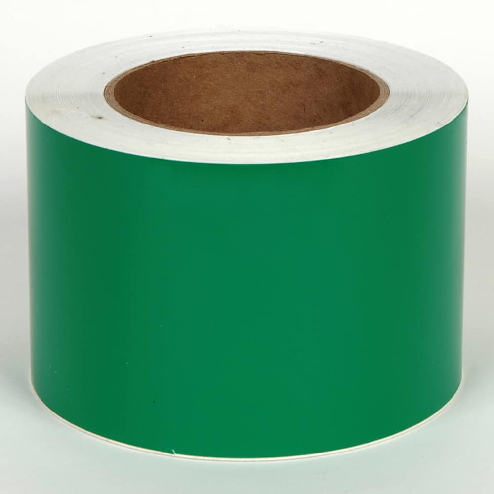 Cobra Systems - Labels, Ribbons & Tapes; Type: Vinyl Tape ; Color: Green ; For Use With: VNM8 ; Width (Inch): 5 ; Length (Feet): 150 ; Material: Vinyl - Exact Tool & Supply