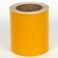 Cobra Systems - Labels, Ribbons & Tapes; Type: Vinyl Tape ; Color: Yellow ; For Use With: VNM8 ; Width (Inch): 6 ; Length (Feet): 75 ; Material: Vinyl - Exact Tool & Supply