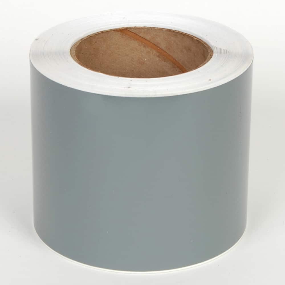 Cobra Systems - Labels, Ribbons & Tapes; Type: Vinyl Tape ; Color: Gray ; For Use With: VNM8 ; Width (Inch): 4 ; Length (Feet): 150 ; Material: Vinyl - Exact Tool & Supply
