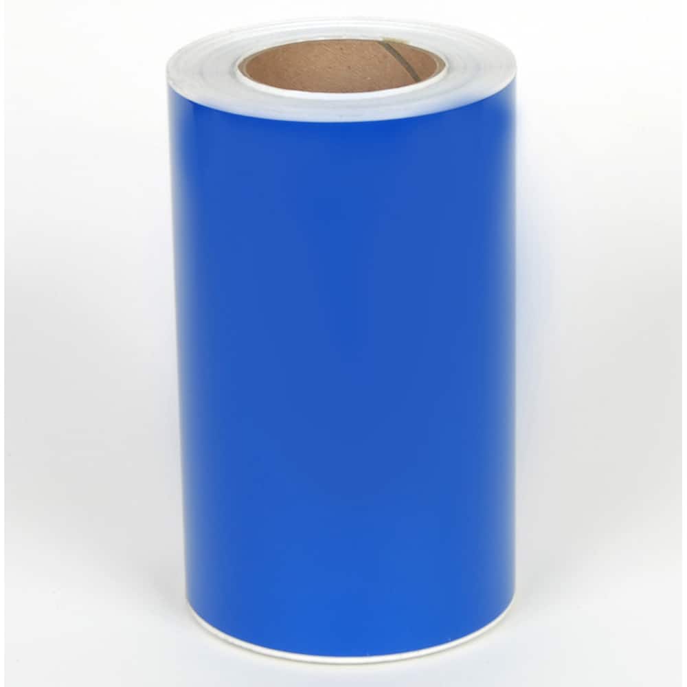 Cobra Systems - Labels, Ribbons & Tapes; Type: Vinyl Tape ; Color: Blue ; For Use With: VNM8 ; Width (Inch): 8 ; Length (Feet): 150 ; Material: Vinyl - Exact Tool & Supply