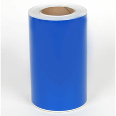 Cobra Systems - Labels, Ribbons & Tapes; Type: Vinyl Tape ; Color: Blue ; For Use With: VNM8 ; Width (Inch): 8 ; Length (Feet): 150 ; Material: Vinyl - Exact Tool & Supply