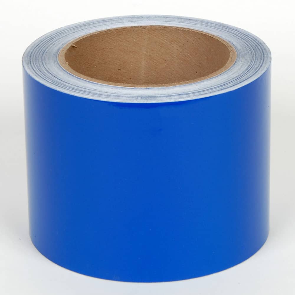 Cobra Systems - Labels, Ribbons & Tapes; Type: Vinyl Tape ; Color: Blue ; For Use With: VNM8 ; Width (Inch): 6 ; Length (Feet): 75 ; Material: Vinyl - Exact Tool & Supply