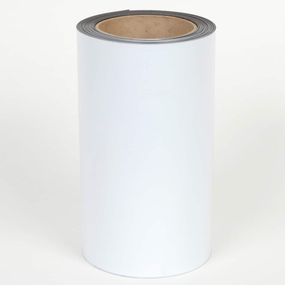 Cobra Systems - Labels, Ribbons & Tapes; Type: Vinyl Tape ; Color: White ; For Use With: VNM8 ; Width (Inch): 8 ; Length (Feet): 50 ; Material: Vinyl - Exact Tool & Supply