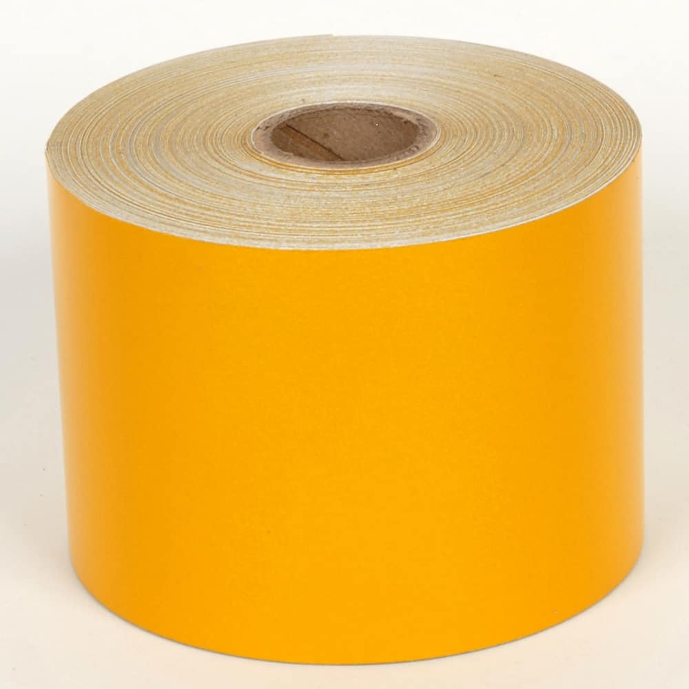 Cobra Systems - Labels, Ribbons & Tapes; Type: Vinyl Tape ; Color: Yellow ; For Use With: VNM4PRO ; Width (Inch): 3 ; Length (Feet): 75 ; Material: Vinyl - Exact Tool & Supply