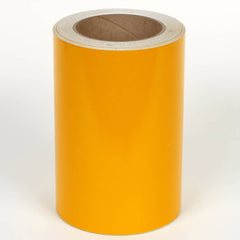 Cobra Systems - Labels, Ribbons & Tapes; Type: Vinyl Tape ; Color: Yellow ; For Use With: VNM8 ; Width (Inch): 8 ; Length (Feet): 75 ; Material: Vinyl - Exact Tool & Supply