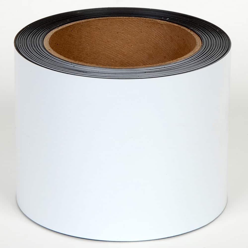 Cobra Systems - Labels, Ribbons & Tapes; Type: Vinyl Tape ; Color: White ; For Use With: VNM8 ; Width (Inch): 4 ; Length (Feet): 50 ; Material: Vinyl - Exact Tool & Supply