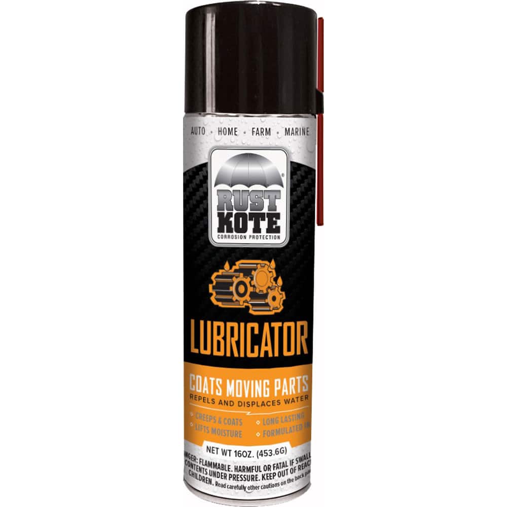 Rustkote - Rust Removers & Corrosion Inhibitors; Type: Lubricator ; Container Size Range: 16 oz. - Exact Tool & Supply
