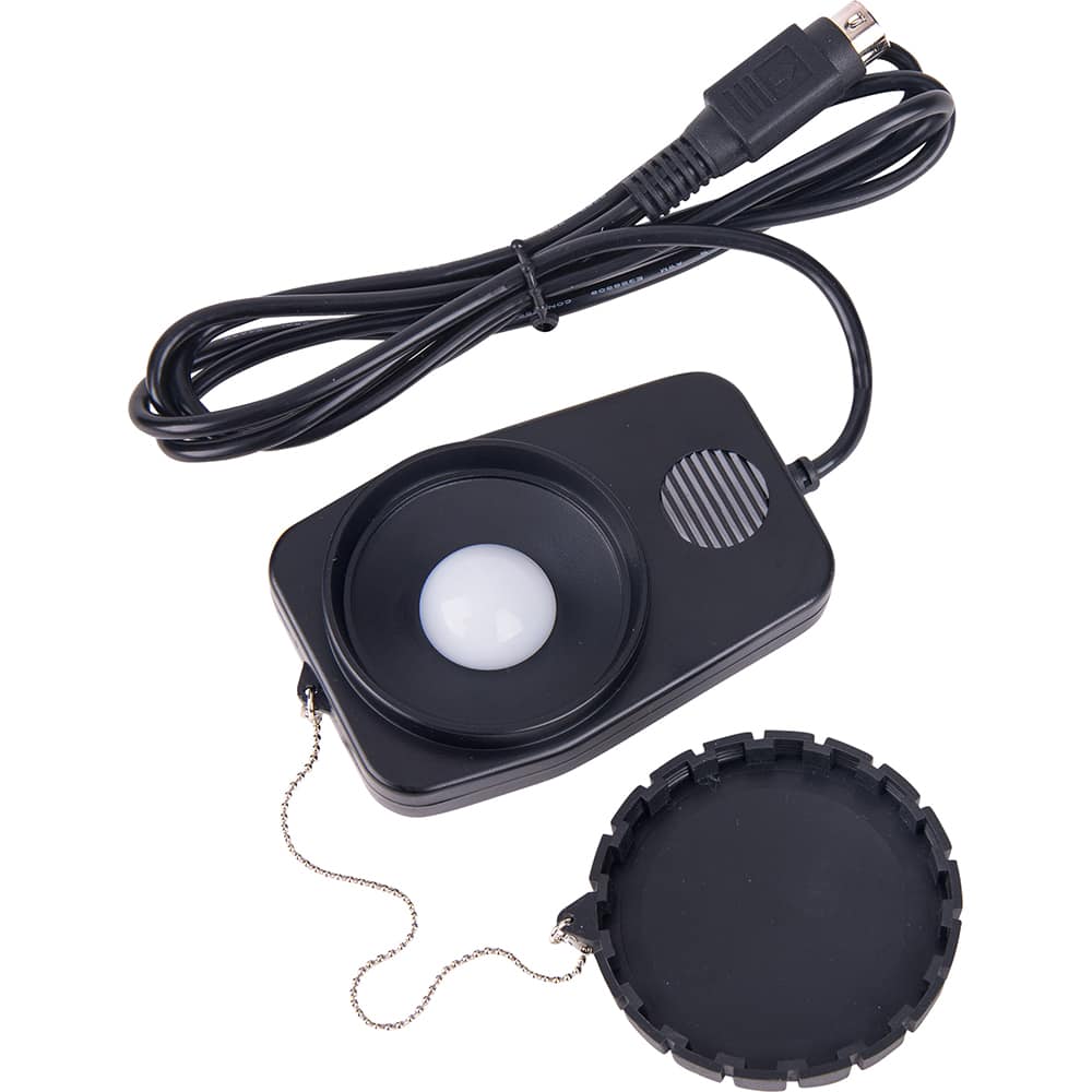 REED Instruments - Electrical Test Equipment Accessories; Accessory Type: Light Sensor ; For Use With: REED R8100 & & SD-1128 Data Logging Light Meters ; Color: Black - Exact Tool & Supply