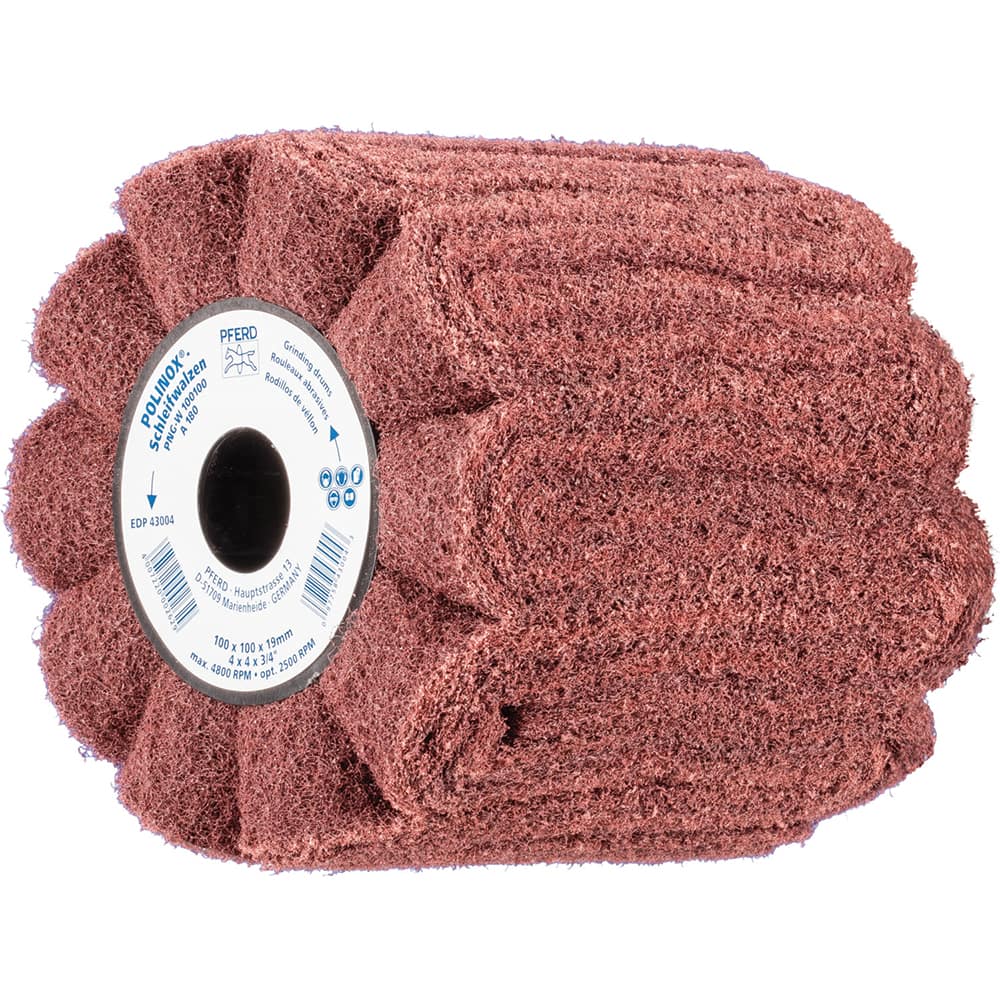 PFERD - Unmounted Buffing Wheels; Buff Type: Polishing ; Wheel Diameter (Inch): 4 ; Wheel Density: Soft ; Number of Plys: 4.000 - Exact Tool & Supply