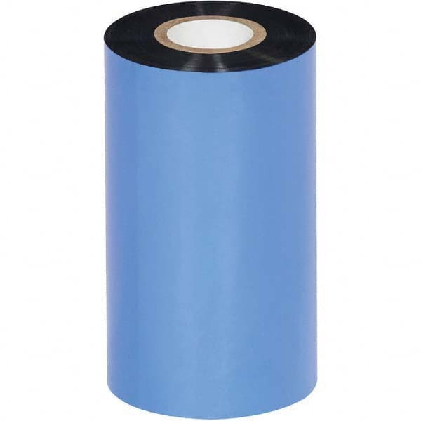 Value Collection - 4.33" x 984' Black Wax/Resin Thermal Transfer Ribbon - Exact Tool & Supply