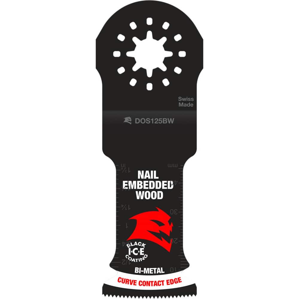 Freud - Rotary & Multi-Tool Accessories; Accessory Type: Oscillating Blade ; For Use With: Multi-Tools ; Cutting Diameter (Inch): 1.25 ; Head Material: Bi-Metal - Exact Tool & Supply
