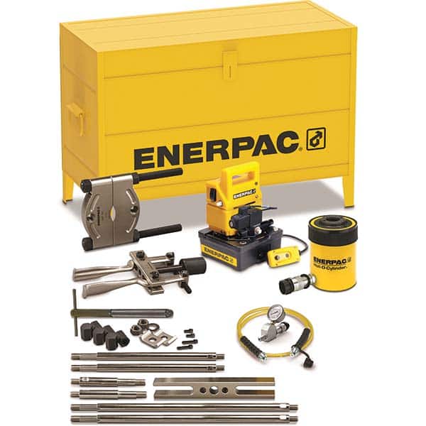Enerpac - Puller & Separator Sets Type: Hydraulic Puller Set Maximum Spread (Inch): 7.078125 - Exact Tool & Supply