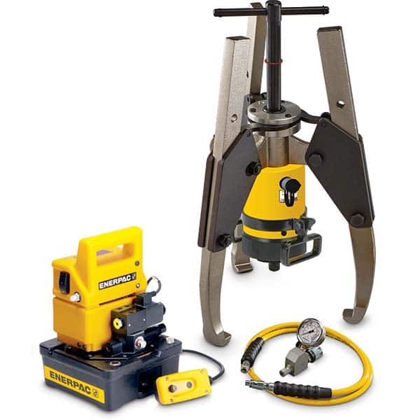 Enerpac - Puller & Separator Sets Type: Hydraulic Puller Set Maximum Spread (Inch): 9.0625 - Exact Tool & Supply