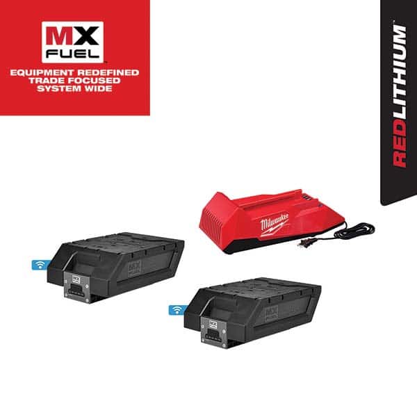 Milwaukee Tool - Lithium-Ion Battery/Charger Expansion Kit - Exact Tool & Supply