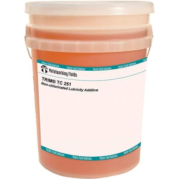 Master Fluid Solutions - 5 Gal Pail Lube/Emulsifier Additive - Low Foam, Series Trim TC251 - Exact Tool & Supply