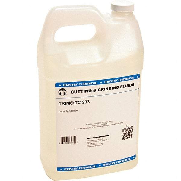 Master Fluid Solutions - 1 Gal Jug Lube/Emulsifier Additive - Low Foam, Series Trim TC233 - Exact Tool & Supply