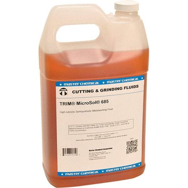 Master Fluid Solutions - 1 Gal Jug Cutting Fluid - Semisynthetic - Exact Tool & Supply