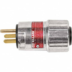 Hubbell Killark - Straight Blade Plugs & Connectors Connector Type: Plug Grade: Industrial - Exact Tool & Supply