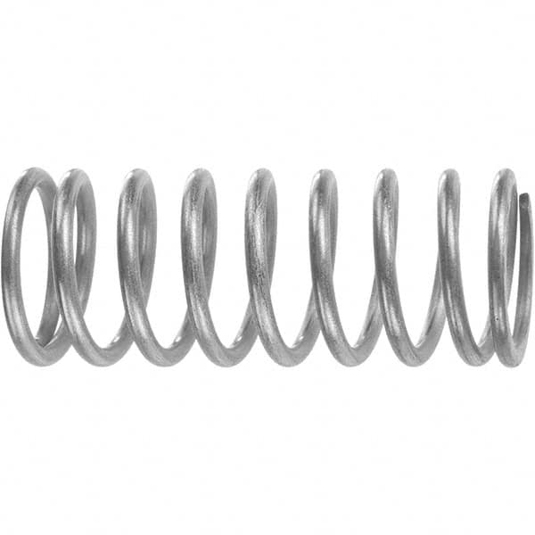 Associated Spring Raymond - 0.411" OD 4-3/4" Free Length Compression Spring - Exact Tool & Supply