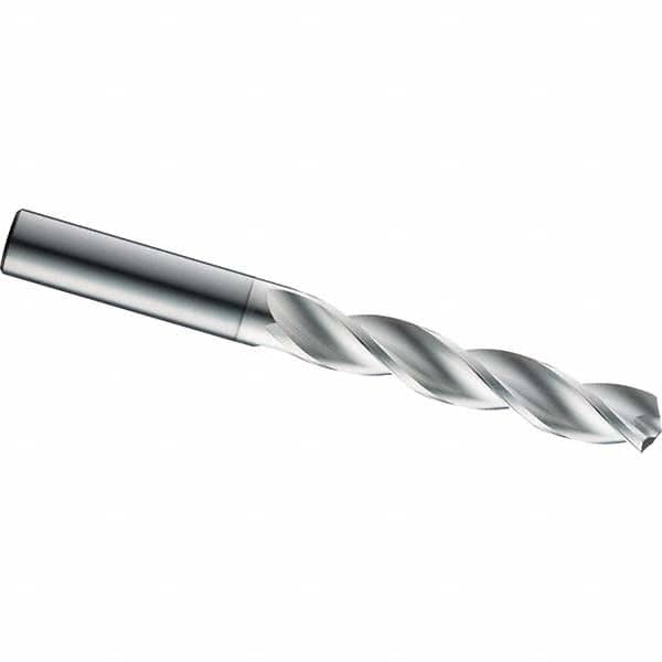 SGS - 8.4mm 124° Spiral Flute Solid Carbide Screw Machine Drill Bit - Exact Tool & Supply