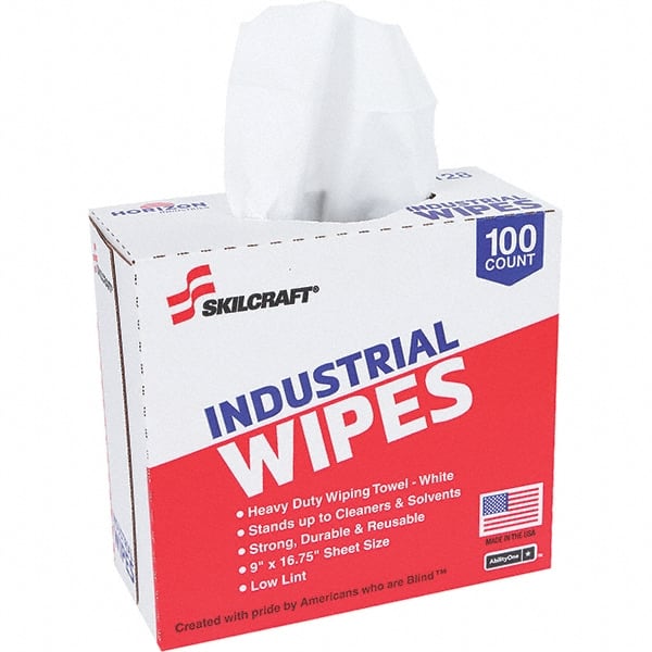 Ability One - Disposable Shop Towel/Industrial Wipes - Exact Tool & Supply