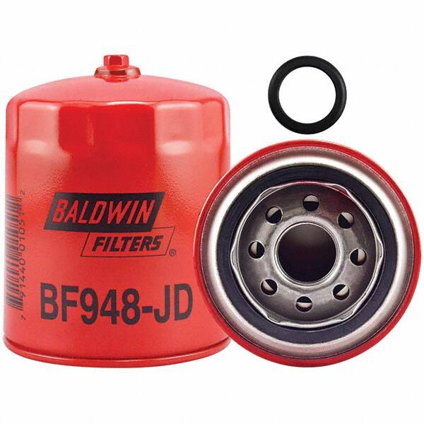 Baldwin Filters - 1 Thread 4-11/16" OAL x 3-11/16" OD Automotive Fuel Filter - Exact Tool & Supply